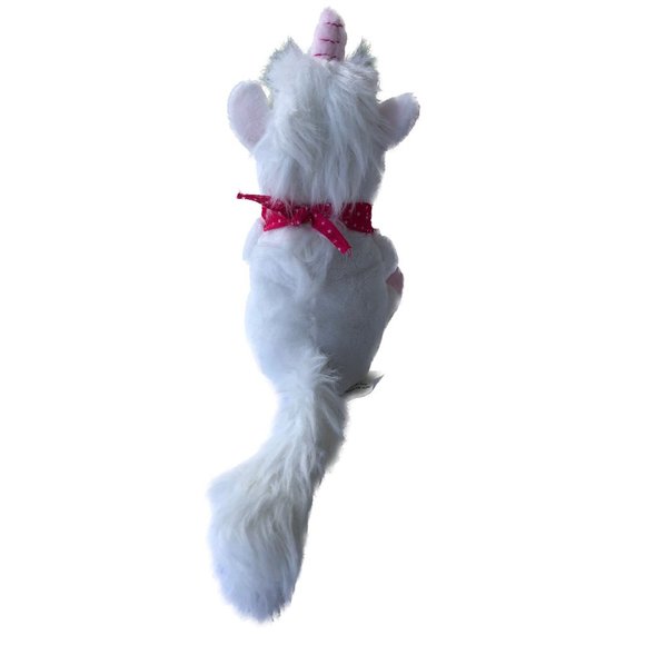 Kinder White Unicorn Plush Pink Bandana with White Stars Stuffed 12" - Picture 2 of 6